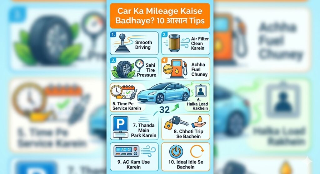 Car Ka Mileage Kaise Badhaye carexperthindi