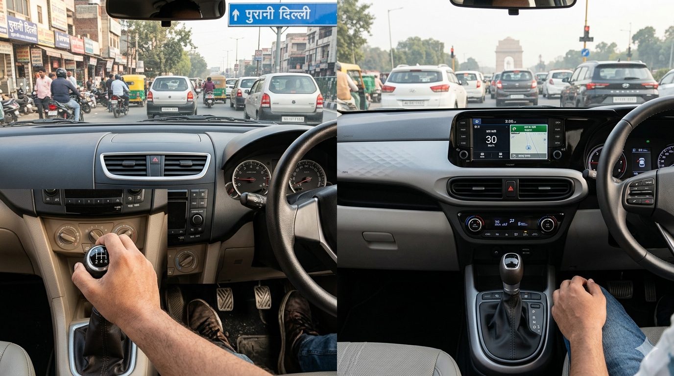 Automatic vs Manual Car: पहली बार गाड़ी खरीदने वालों के लिए कौन सी बेस्ट है?